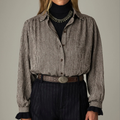 Claude Shirt – Coffee Stripes