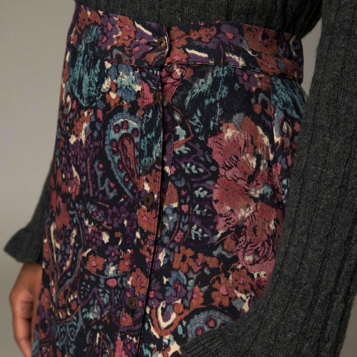 Fiona Skirt – Deep Purple