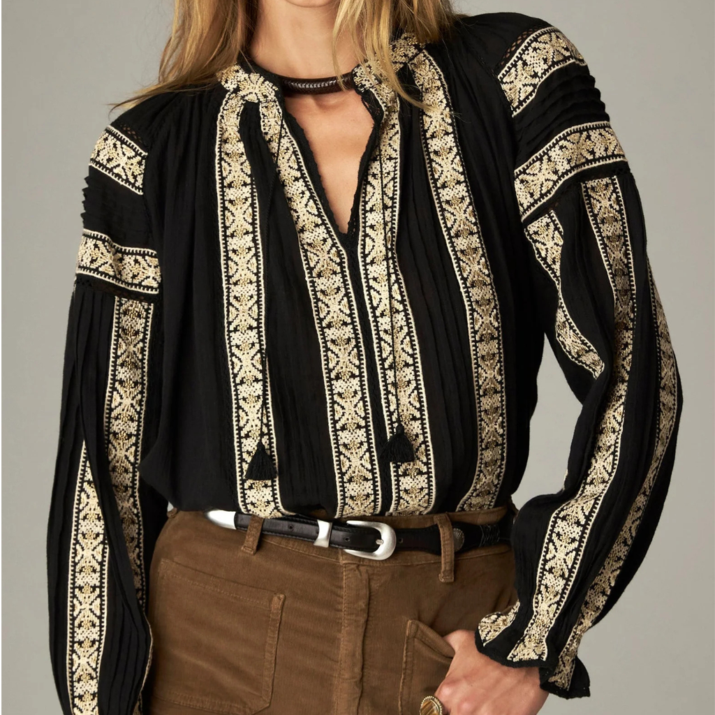 Rose Blouse – Noir