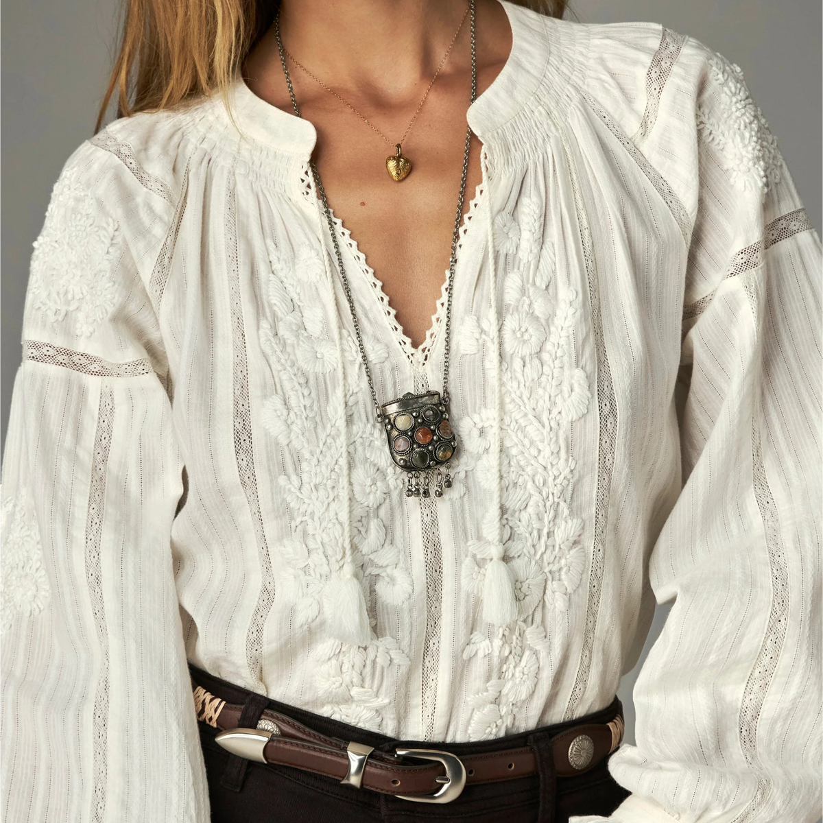 Bettina Blouse – Off White