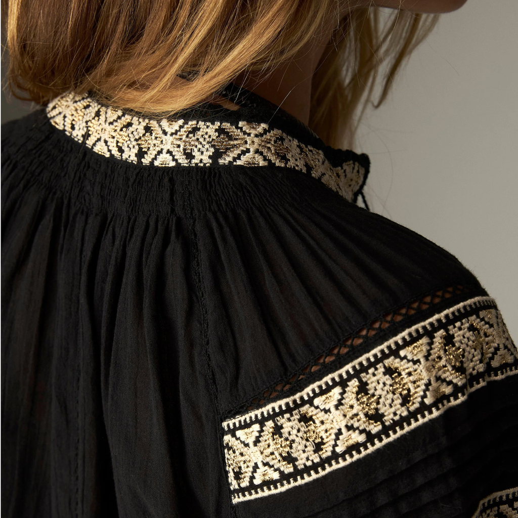 Rose Blouse – Noir