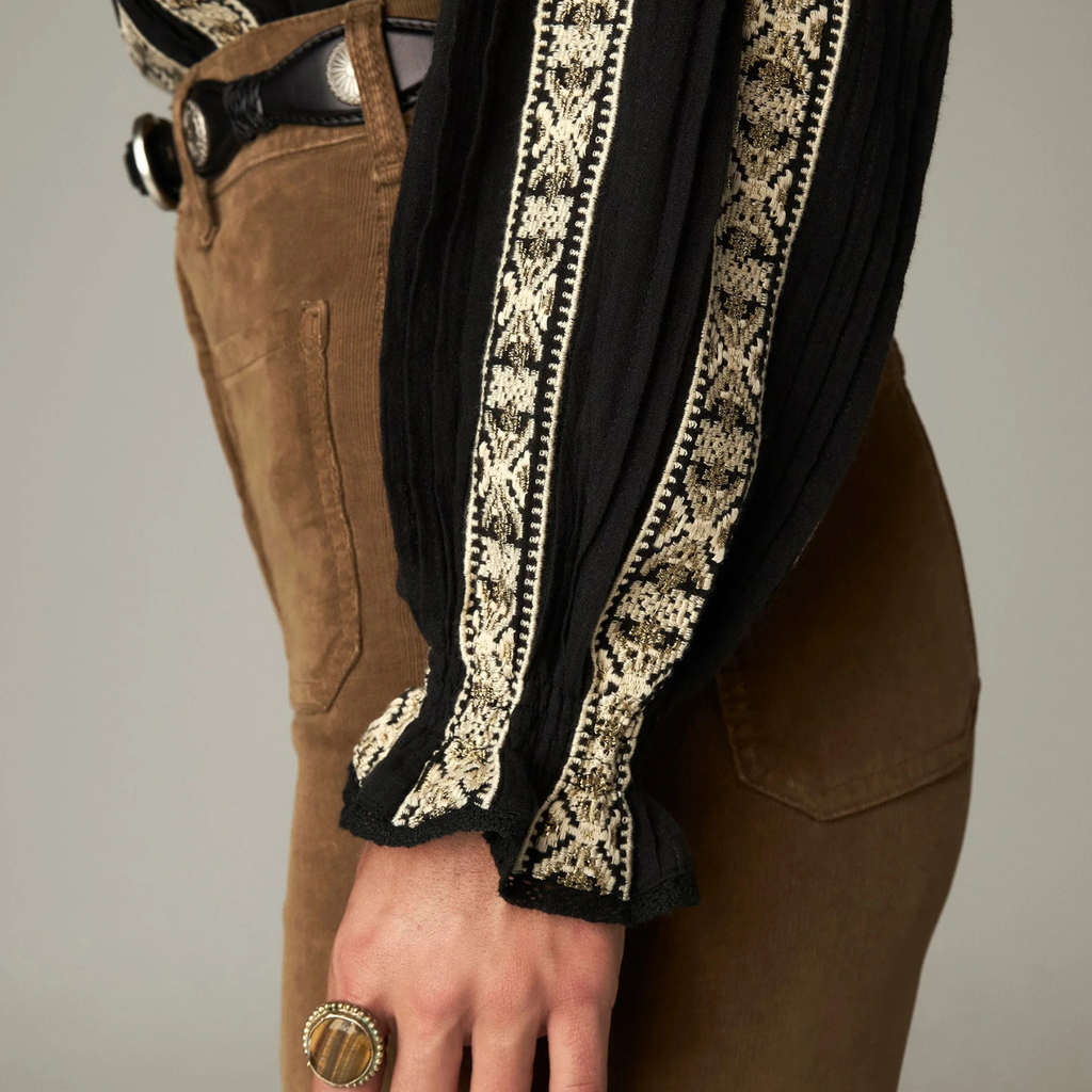 Rose Blouse – Noir