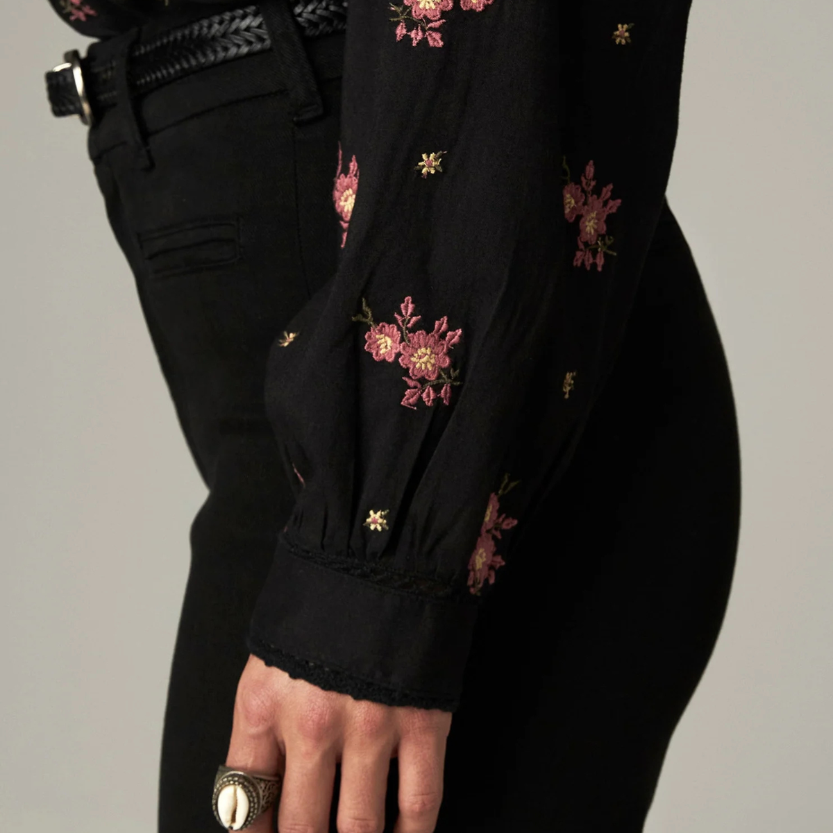 Louis Shirt – Night Roses