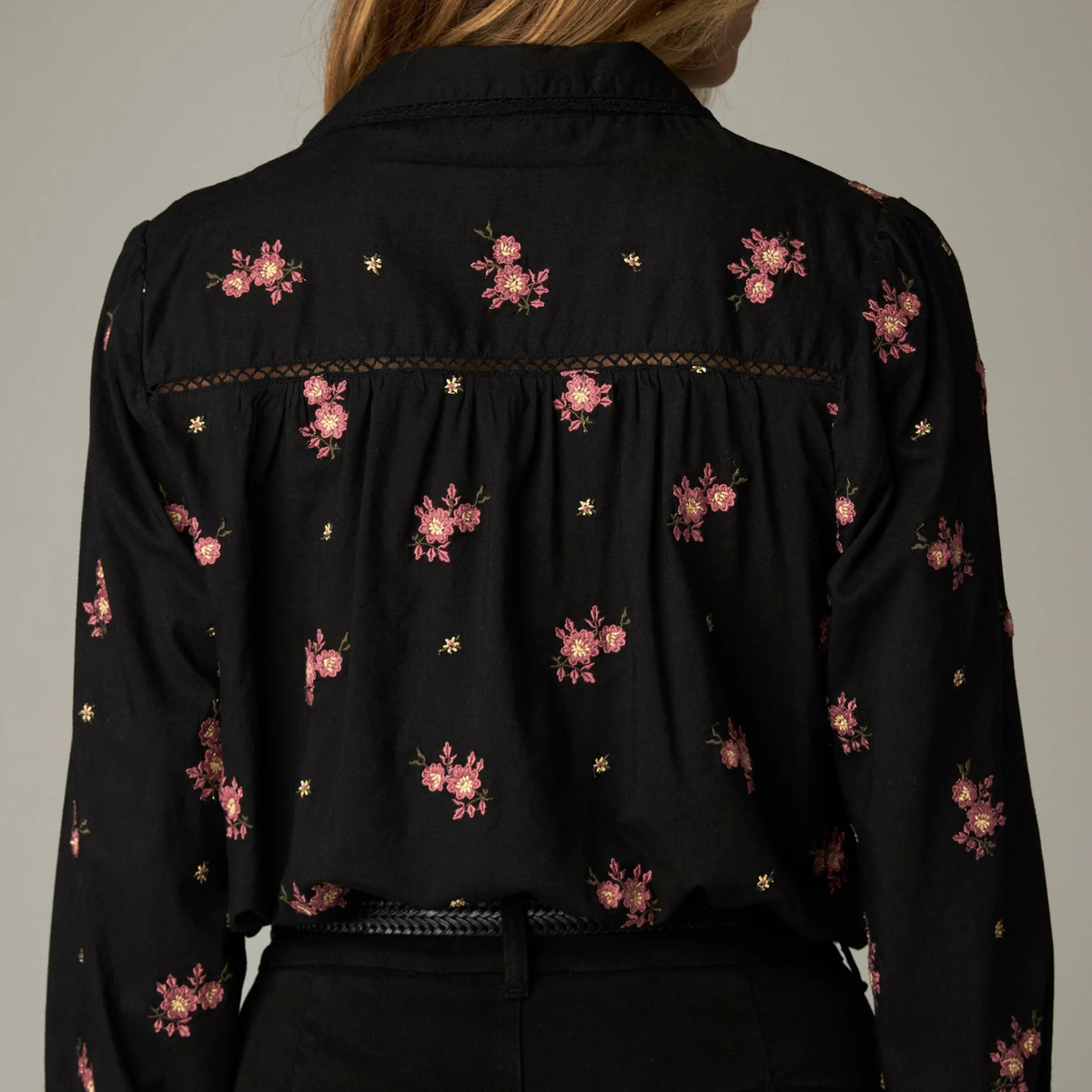 Louis Shirt – Night Roses