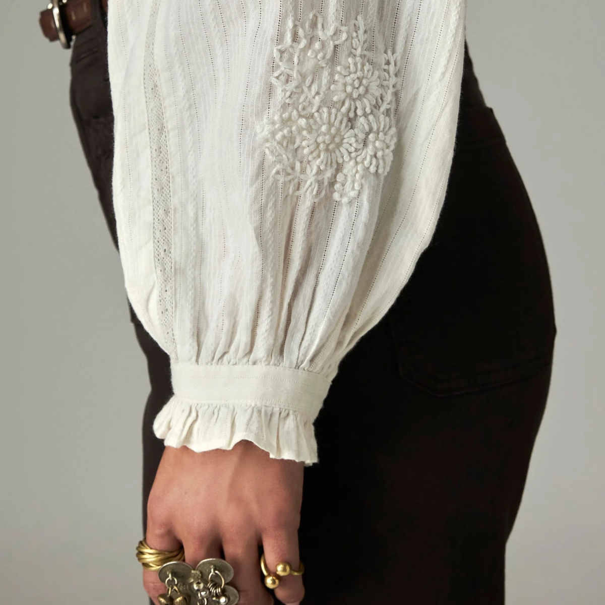 Bettina Blouse – Off White