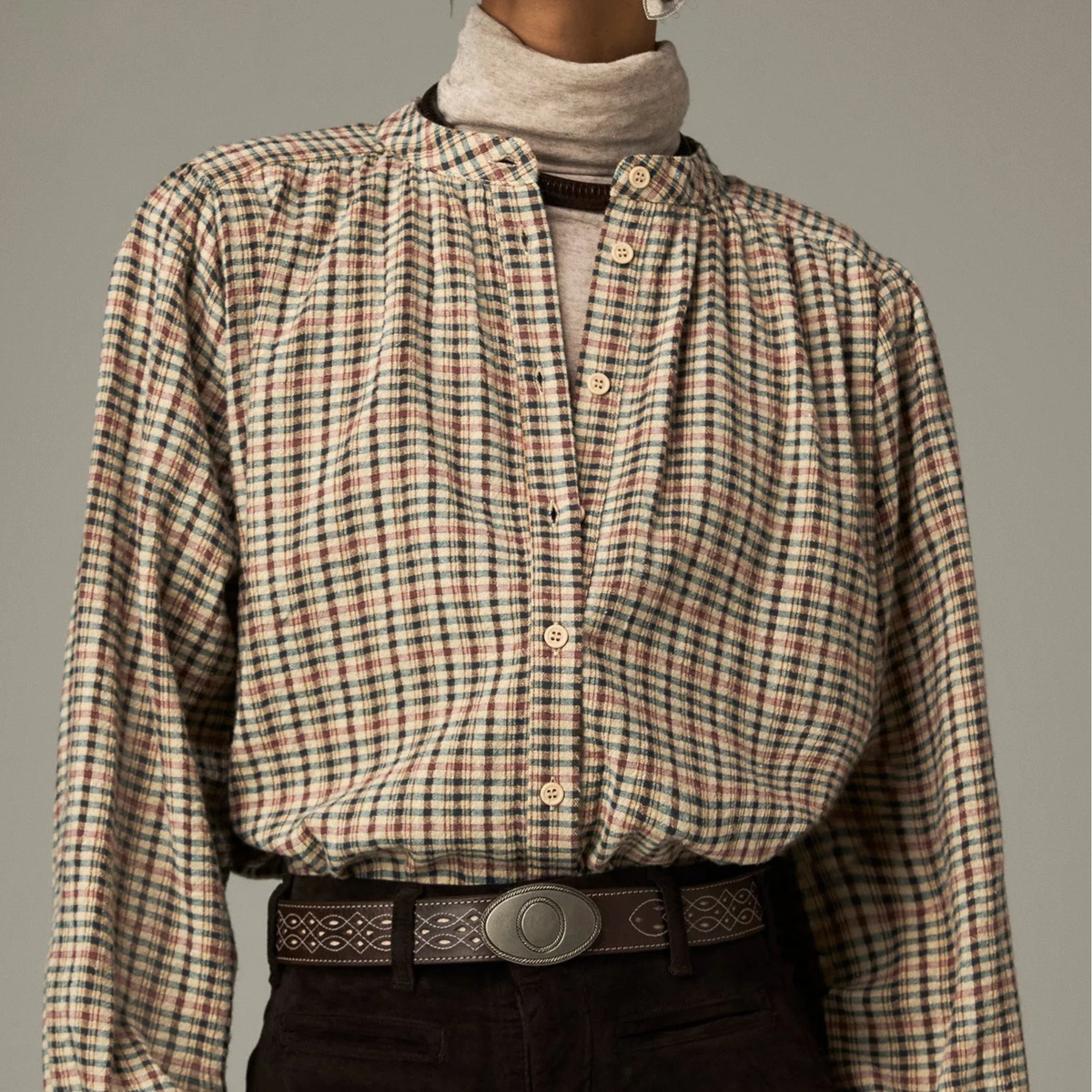 Vera Shirt – Rustic Plaid