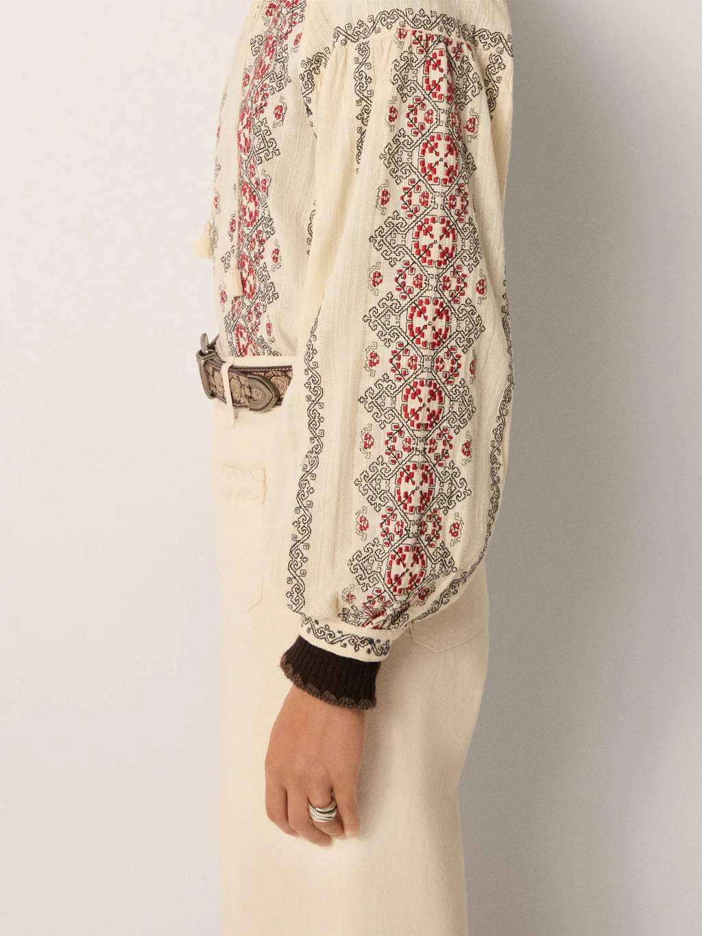 Virginia Blouse - Danubio Ecru